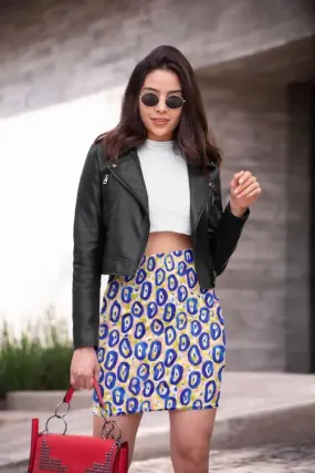 Abstract Pattren (38) Pencil Skirt