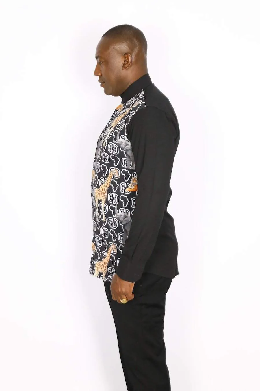 African Black Half Design