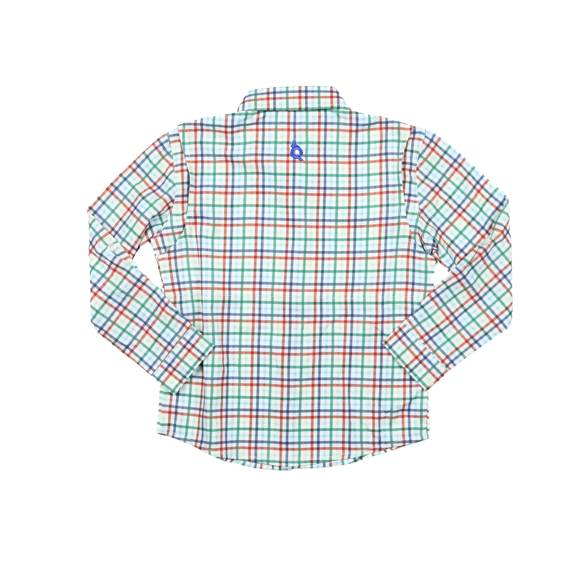 Boys' Plaid Long Sleeve Shirt