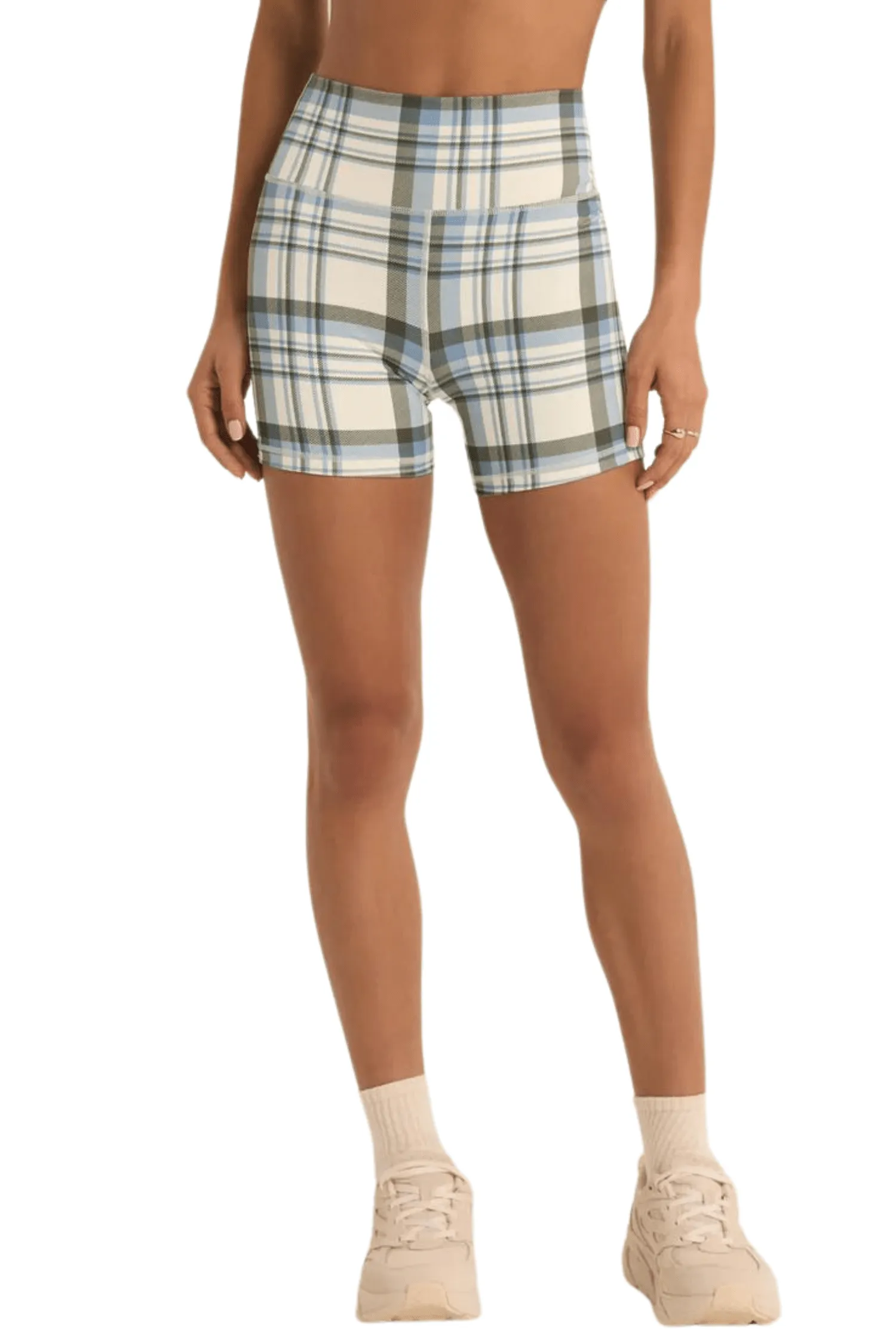 Daily Plaid Bike Short