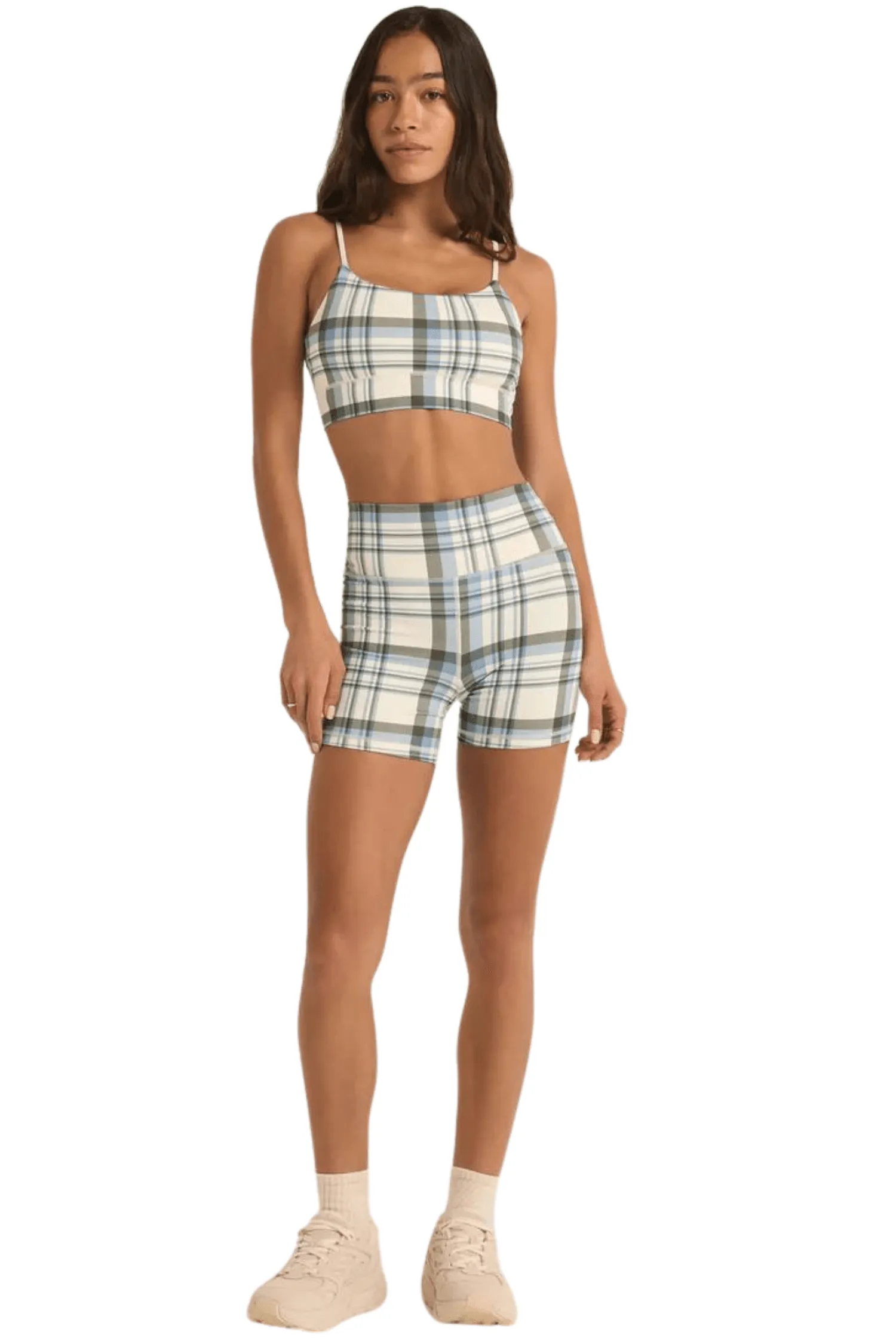 Daily Plaid Bike Short
