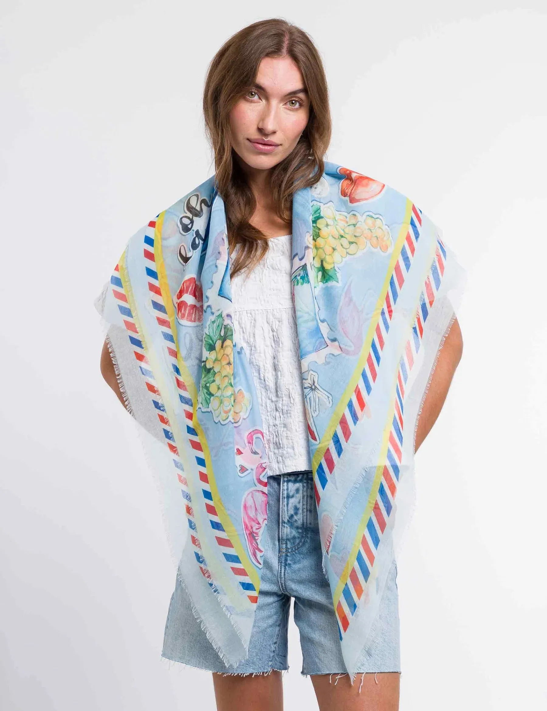 FR640058 Paris Scarf