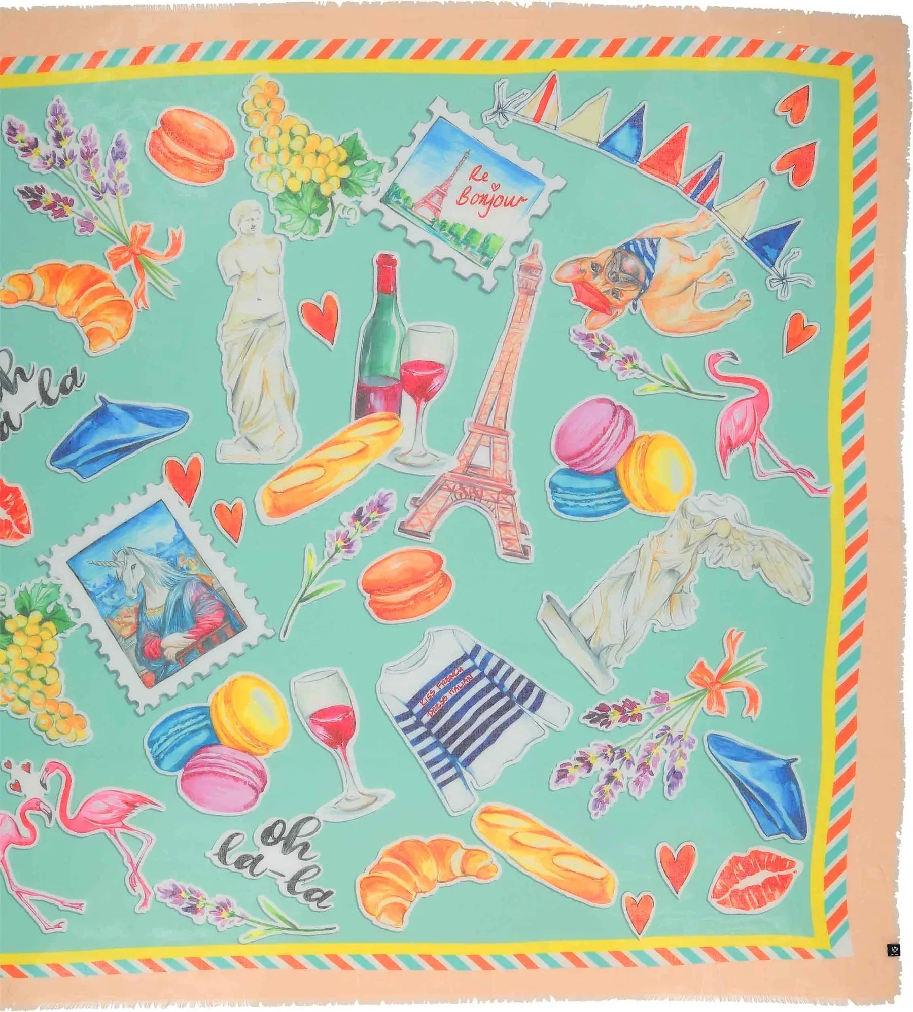 FR640058 Paris Scarf