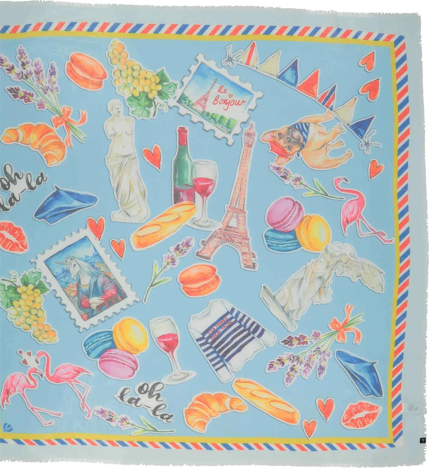 FR640058 Paris Scarf