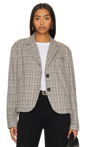 Free People Cali Blazer in Light Grey