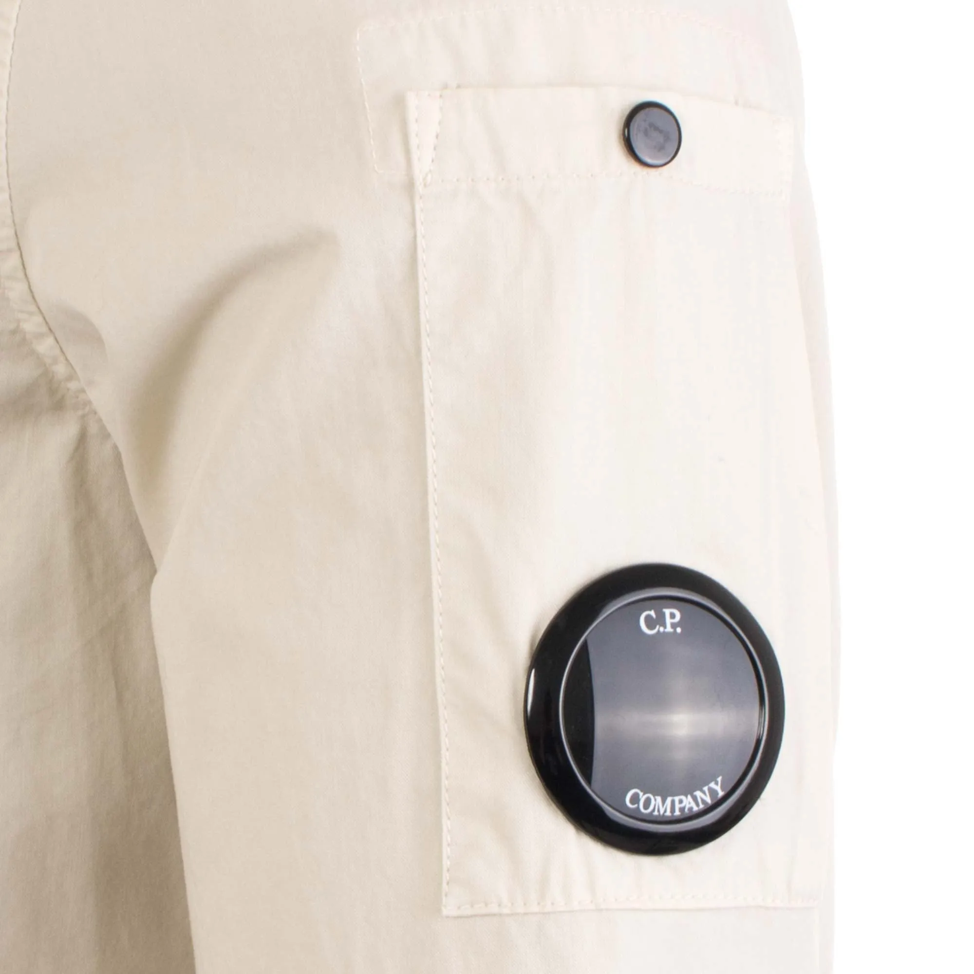Gabardine Zipped Lens Overshirt
