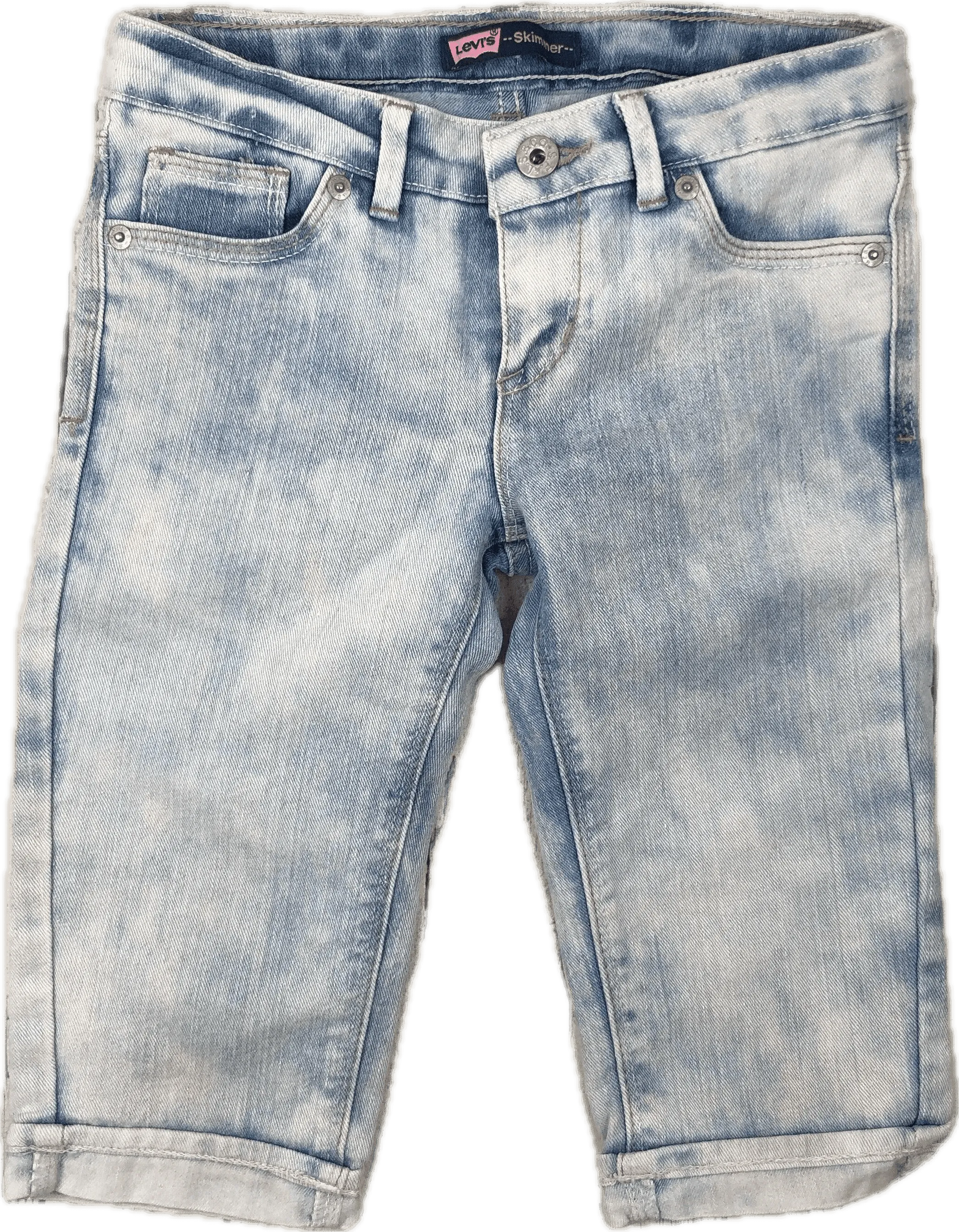Levis 'Skimmer' Girls Crop Jeans - Size 8Y