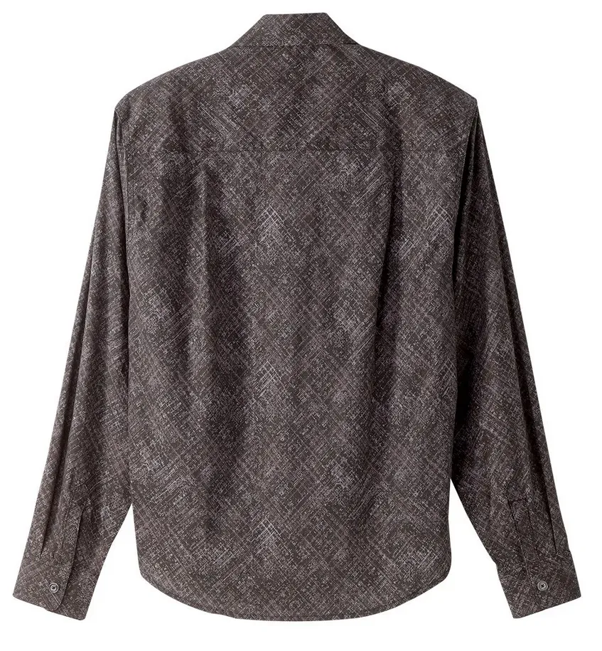 Men's Magnetic Buttons Dress Shirt