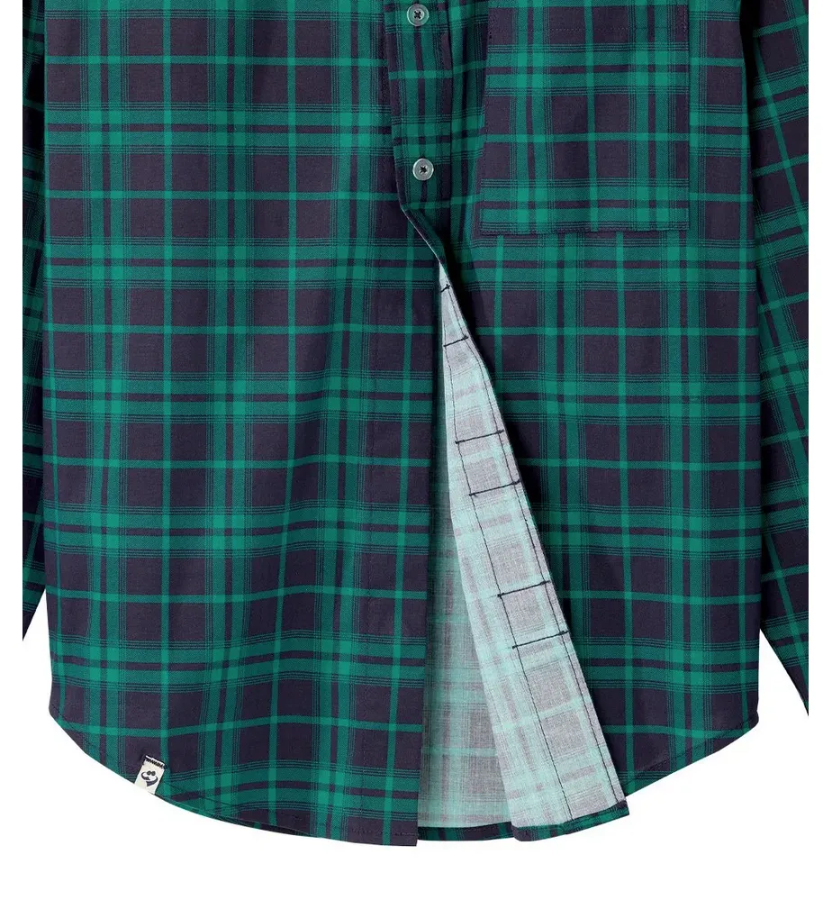Men's Magnetic Buttons Dress Shirt