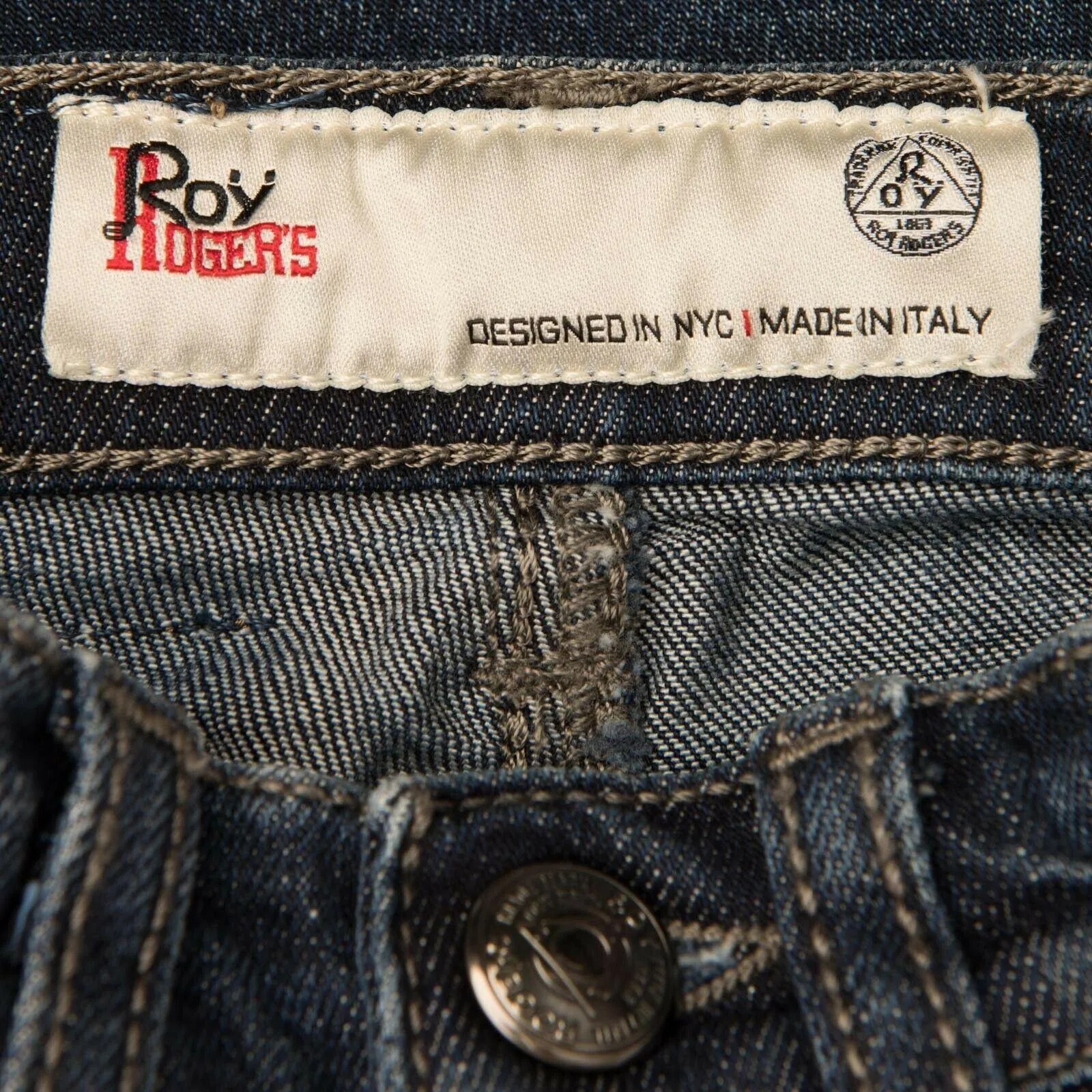 NWT- Roy Rogers Italian 'Caryna' Slim Fit Jeans - Size 6