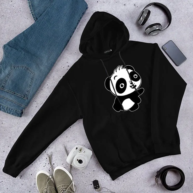 Panda hoodie for couple