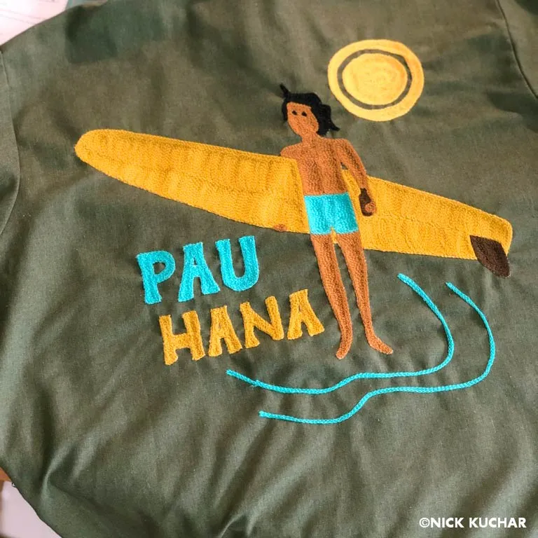 Pau Hana (1) - Vintage Chain Stitch Jacket