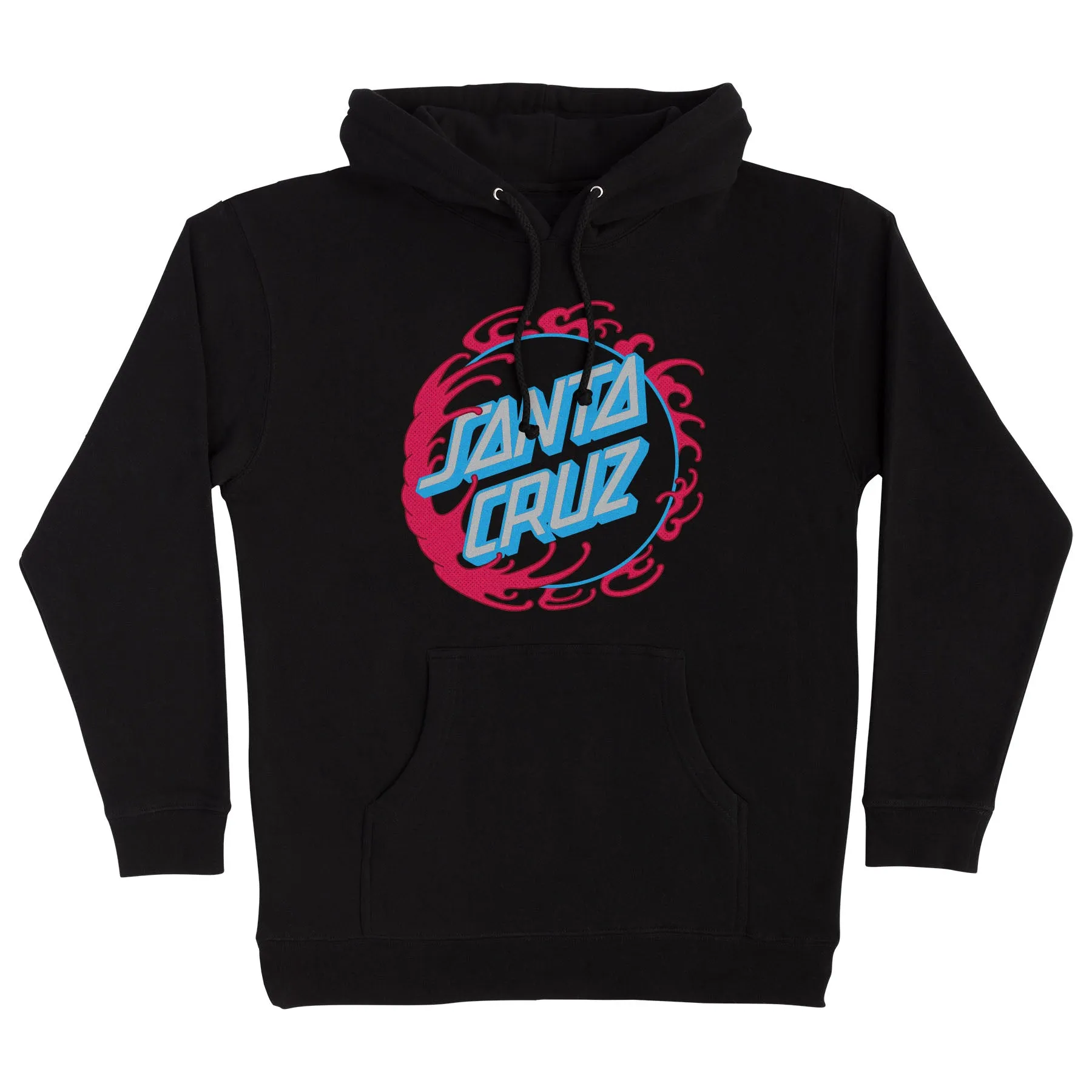 Santa Cruz Hoodie Sweatshirt Tidal Dot