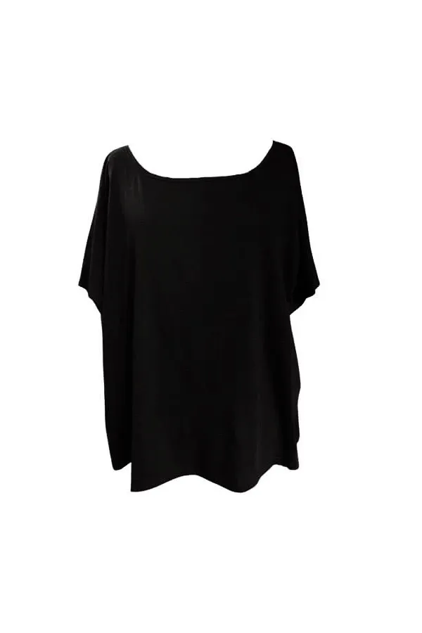 SILIANA TEE - BLACK