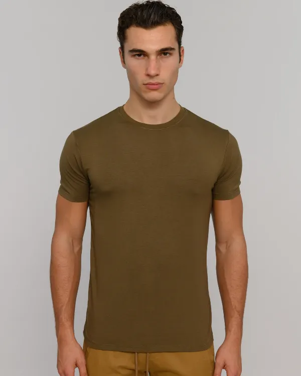 The ESNTL Olive Tee