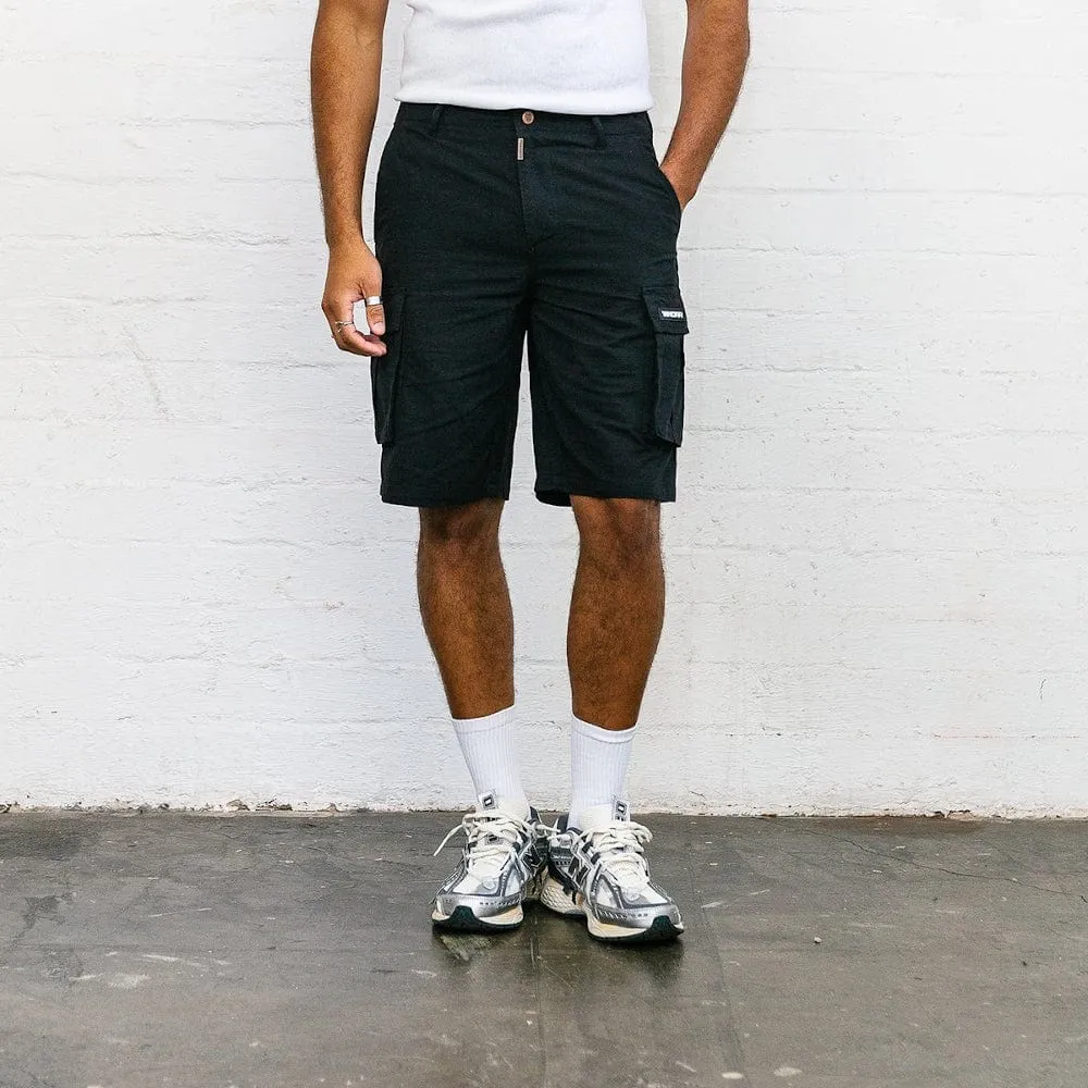 WNDRR Hijack Cargo Short - Black
