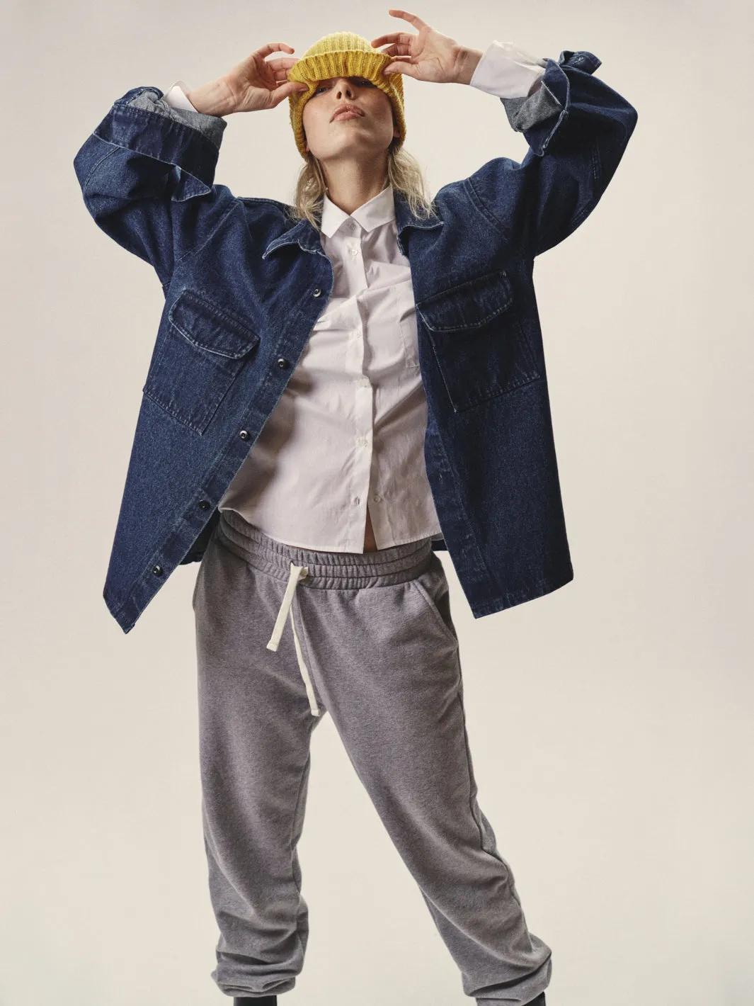 Women's Organic Cotton Denim Overshirt